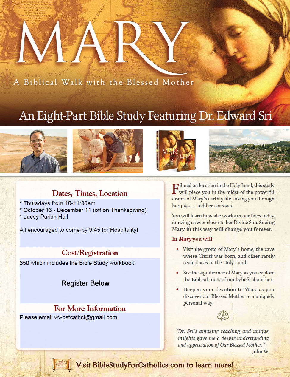 Walking With Purpose A Biblical Walk With Mary n